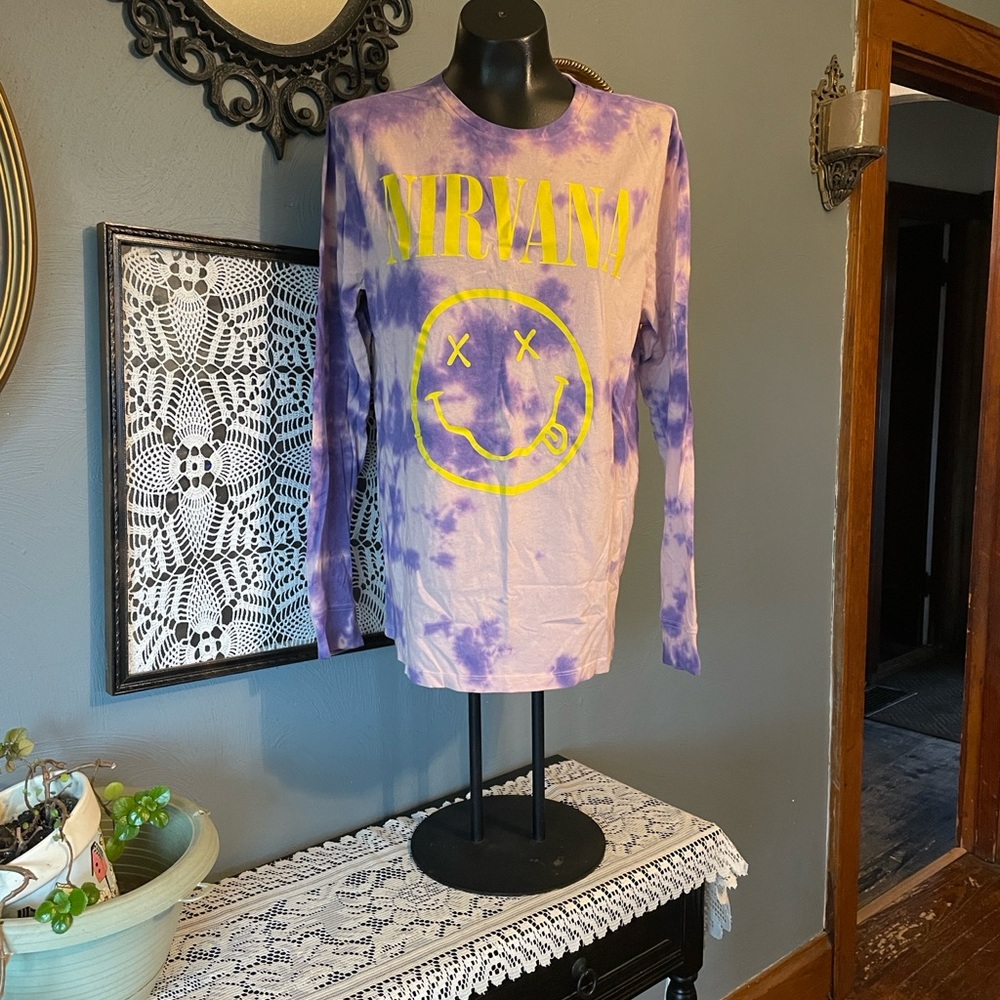 Old Navy Purple Tie-Dye Shirt